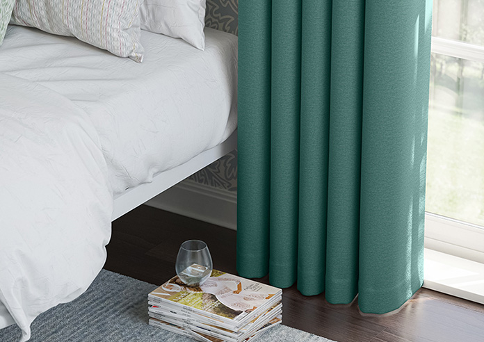 Stamford, Peacock - Made to Measure Curtains - Image 5